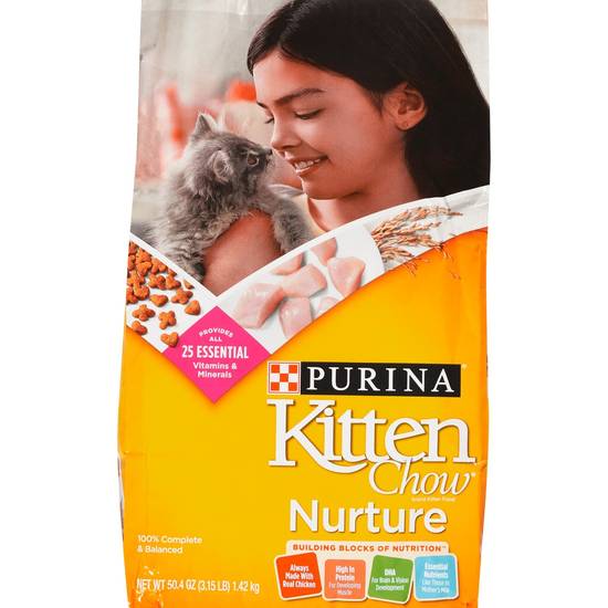 Purina Kitten Chow, Nuture, 3.15 lb
