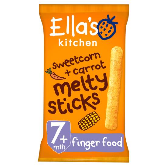 Ella's Kitchen Organic Melty Sticks Baby Snack For Age 7+ Month (16g)