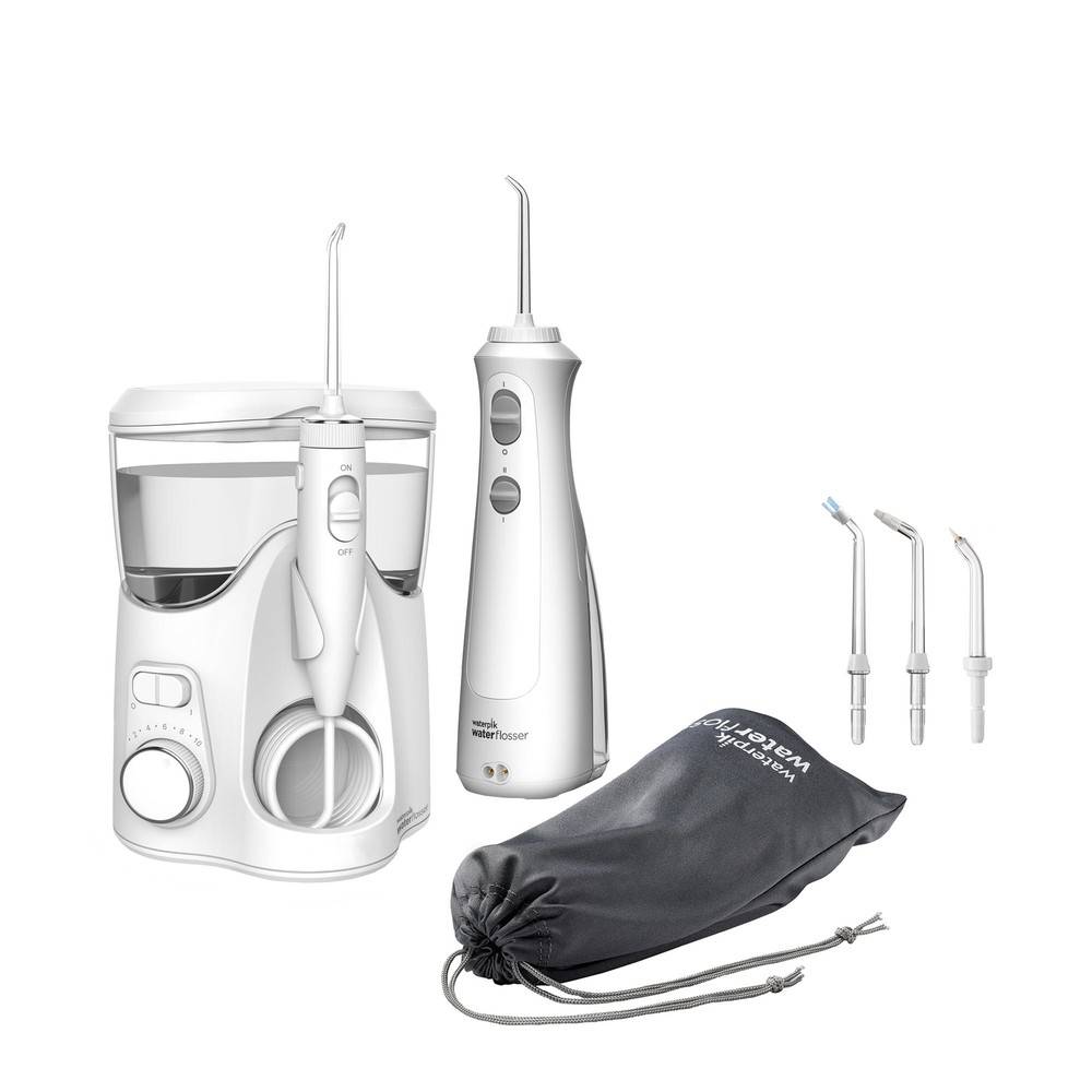 Waterpik Ultra Plus and Cordless Pearl Water Flosser Combo pack (1 lbs)