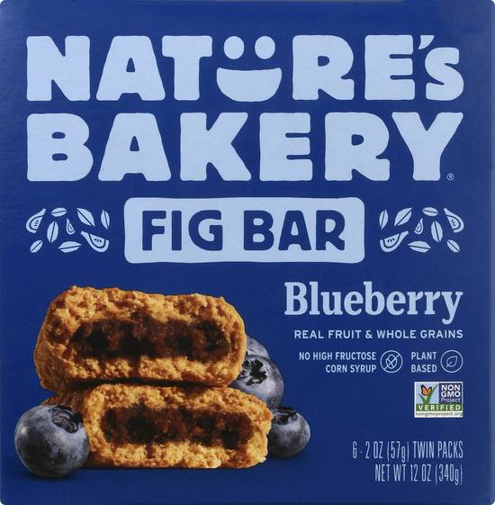 Nature's Bakery Blueberry Fig Bars (6 ct)