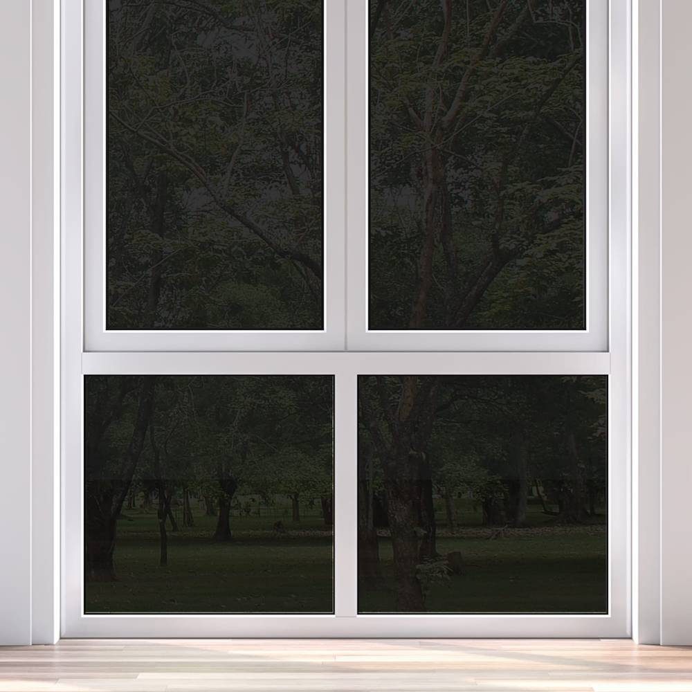 GILA Black 36-in x 78-in Static Cling Privacy-control Window Film | PB78