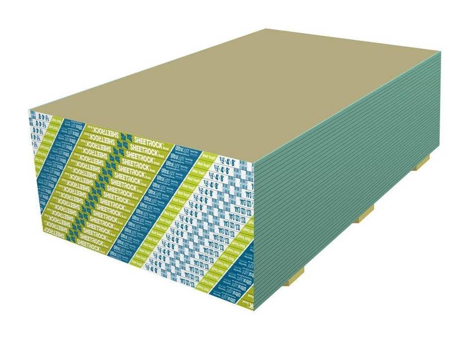 Sheetrock Ultralight Mold Tough Drywall