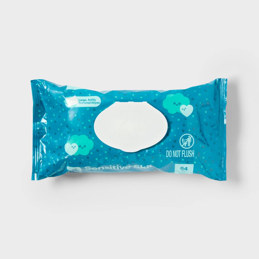 up&up Sensitive Baby Wipes (64 ct)