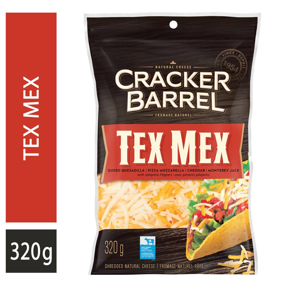 Cracker Barrel Tex Mex Cheese Blend (320 g)