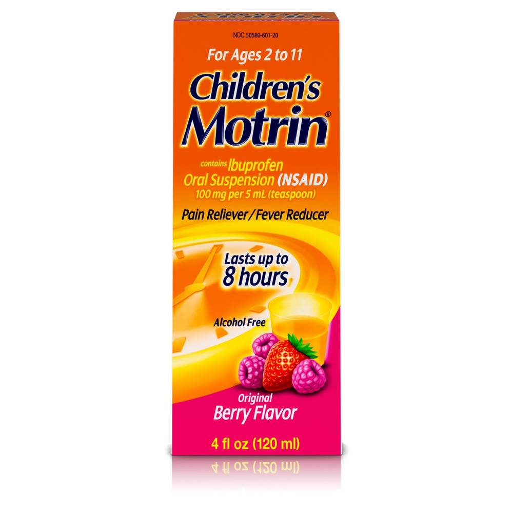 Motrin Children's Pain Reliever and Fever Reducer (berry)