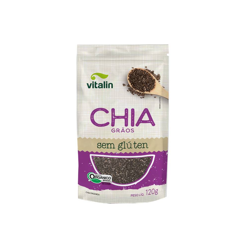 Vitalin · Chia em grãos (120 g)