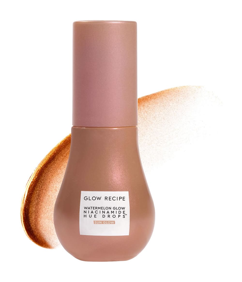 Glow Recipe Mini Watermelon Glow Niacinamide Hue Drops Sun Glow Serum Sun Glow