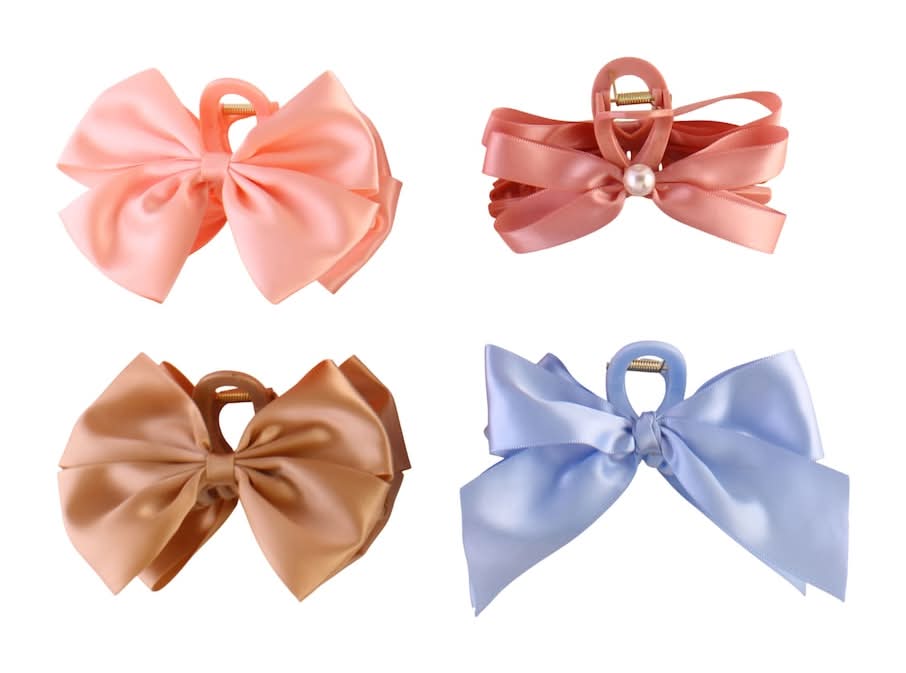 Bow Claw Hair Clip, Assorted Colors, 1-ct.