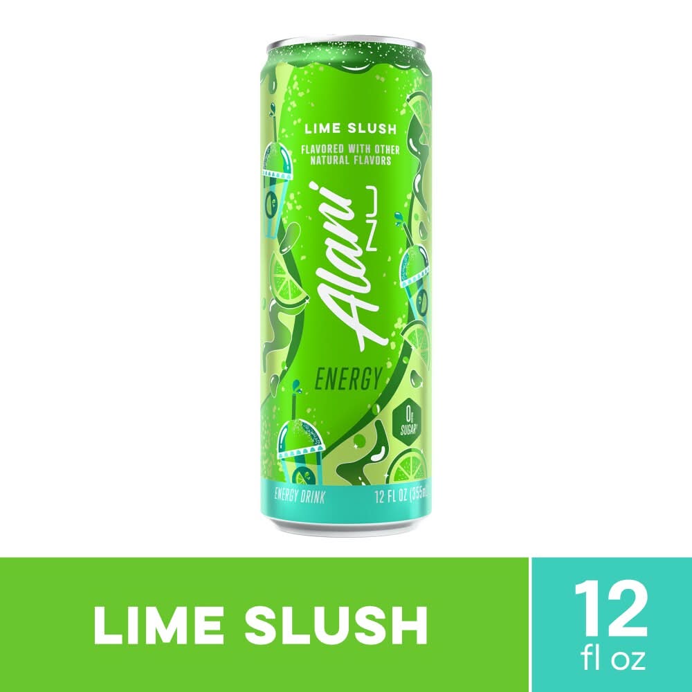 Alani Nu Lime Slush Energy Drink Can