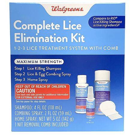 Walgreens Complete Lice Elimination Kit (1.01 lbs)