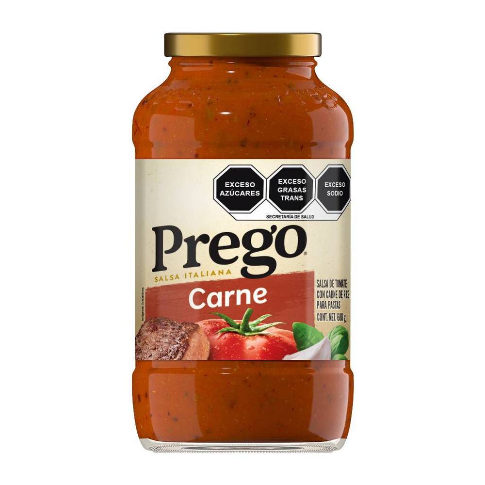 Prego salsa para pasta sabor carne (680 g)