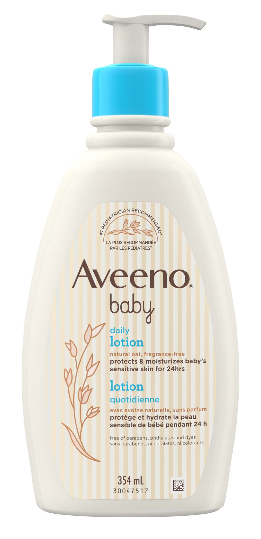 Aveeno Fragrance Free Baby Daily Lotion (354 ml)