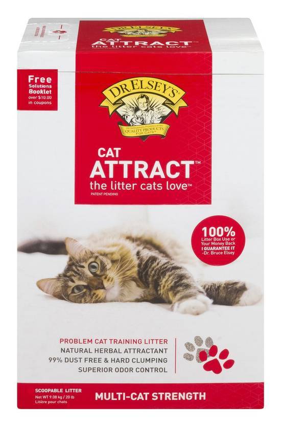 Dr. Elsey's Cat Attract Multi-Cat Strength Cat Litter (20 lb)