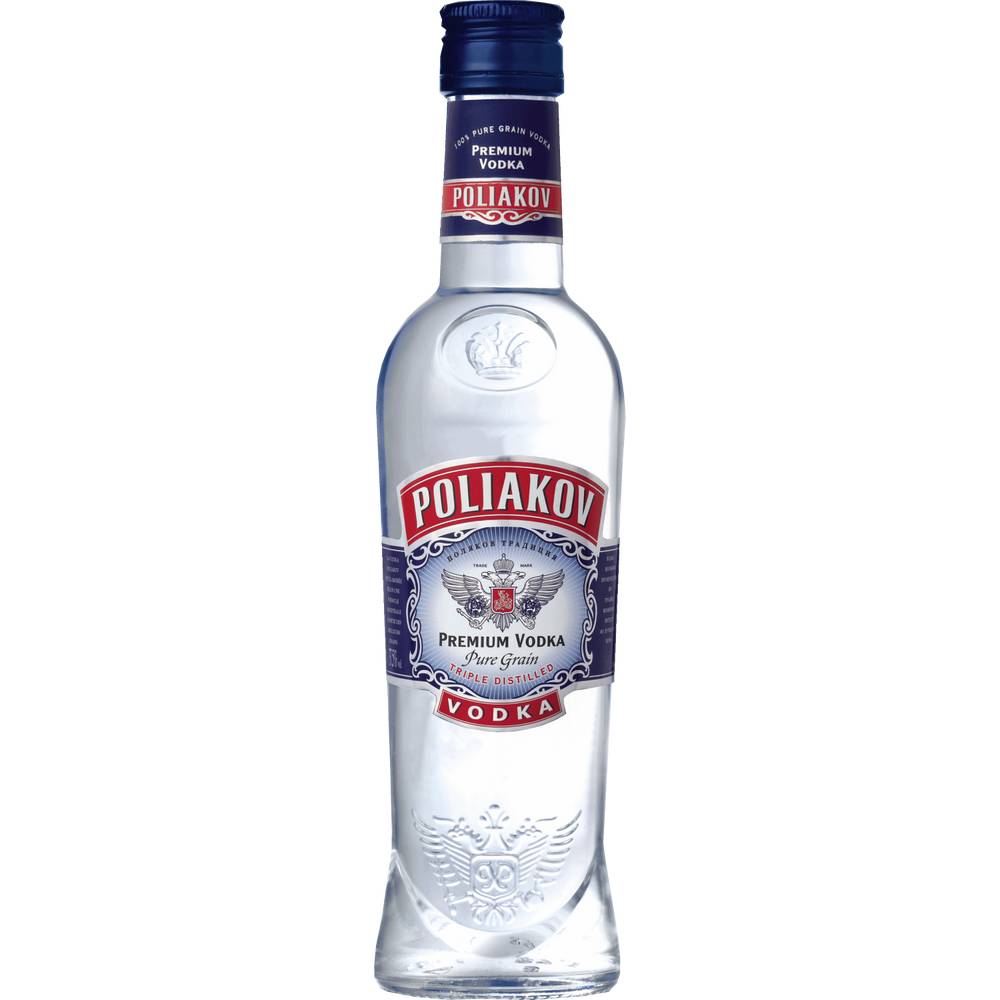 Poliakov - Vodka pure grain triple distilled (350 ml)