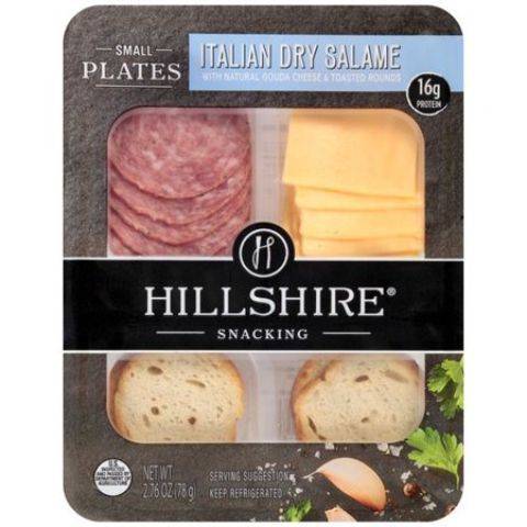 Hillshire Farms Small Plates Italian Dry Salame with Natural Gouda Cheese 2.76 oz