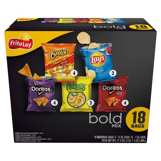 Frito-Lay Variety pack Snacks Bold Mix (assorted)