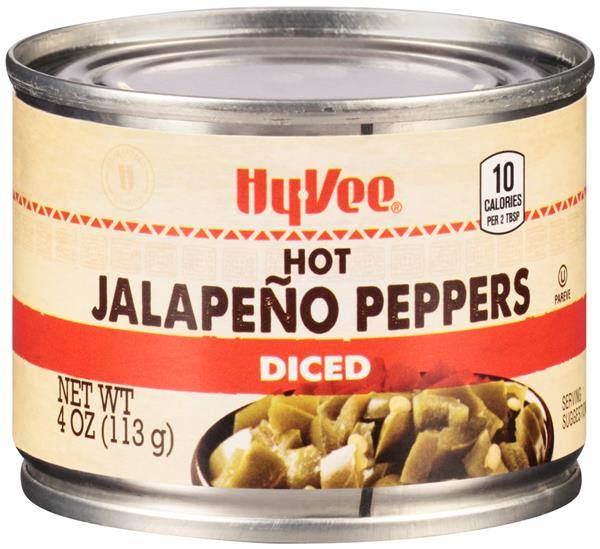 Hy-Vee Hot Diced Jalapeno Peppers