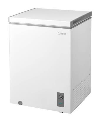 Midea Covertible Chest Freezer 5 Cu. Ft., White