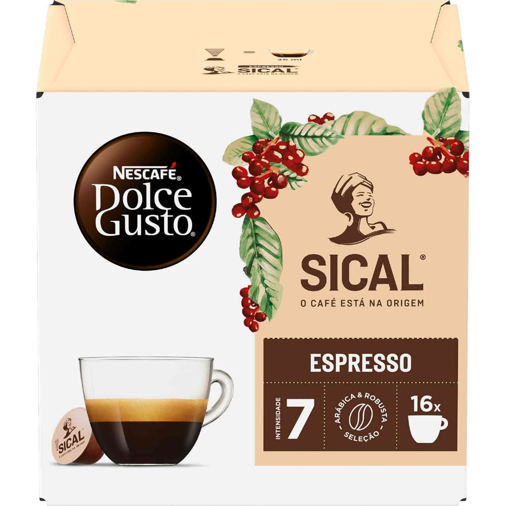 Cápsulas de Café Sical Int 7 Nescafé Dolce Gusto (emb. 16 un)