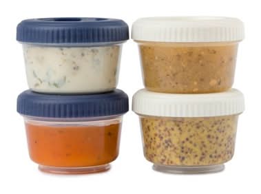 SnapLock 2 Tbsp Dressing Food Storage Containers (4 ct)