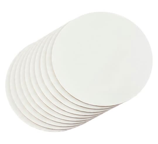 Celebrate It Cake Circles, White