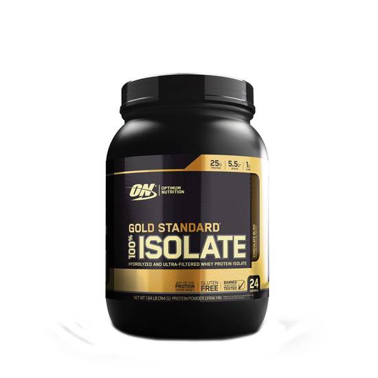 Optimum Nutrition Gold Standard 100% Isolate Whey Protein Chocolate (26.24 oz)