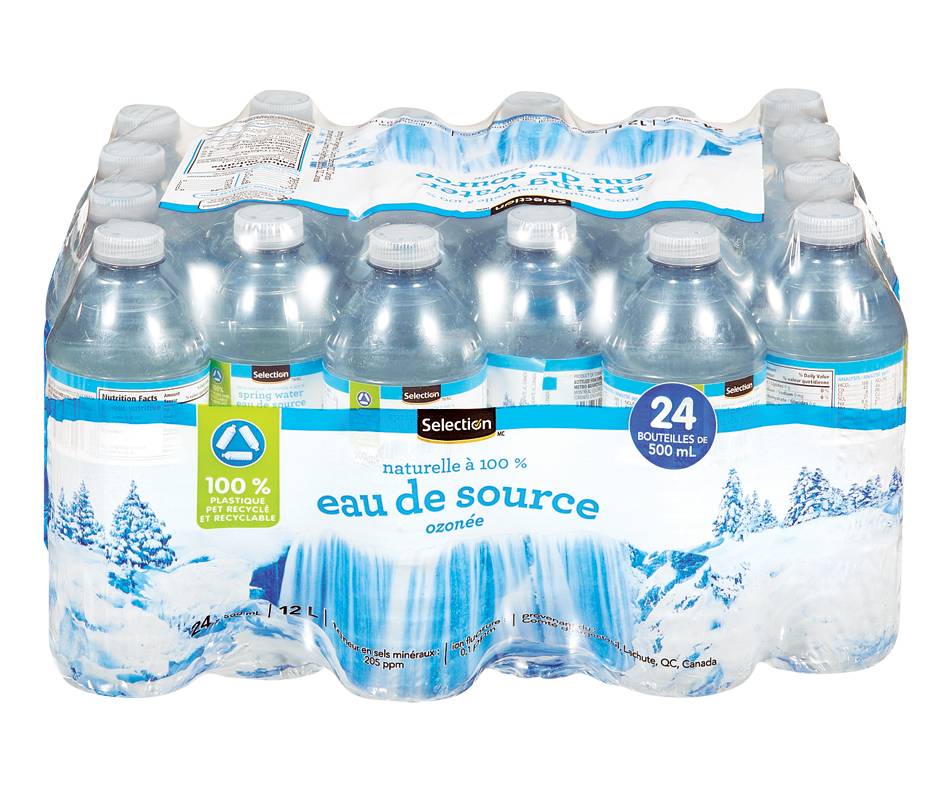 Selection Eau De Source Naturelle - Selection Spring Water Natural