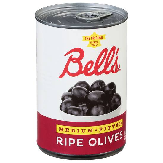 Bell's Medium Pitted Ripe Olives