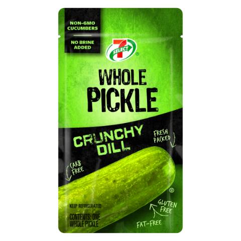 7-Select Whole Pickle Cucumbers (crunchy dill)