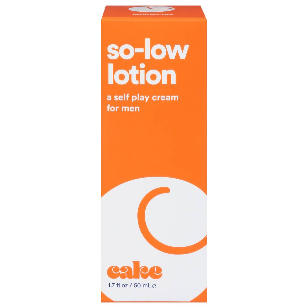 Cake So-Low Lotion Stroker Lube For Play (1.7 fl oz)