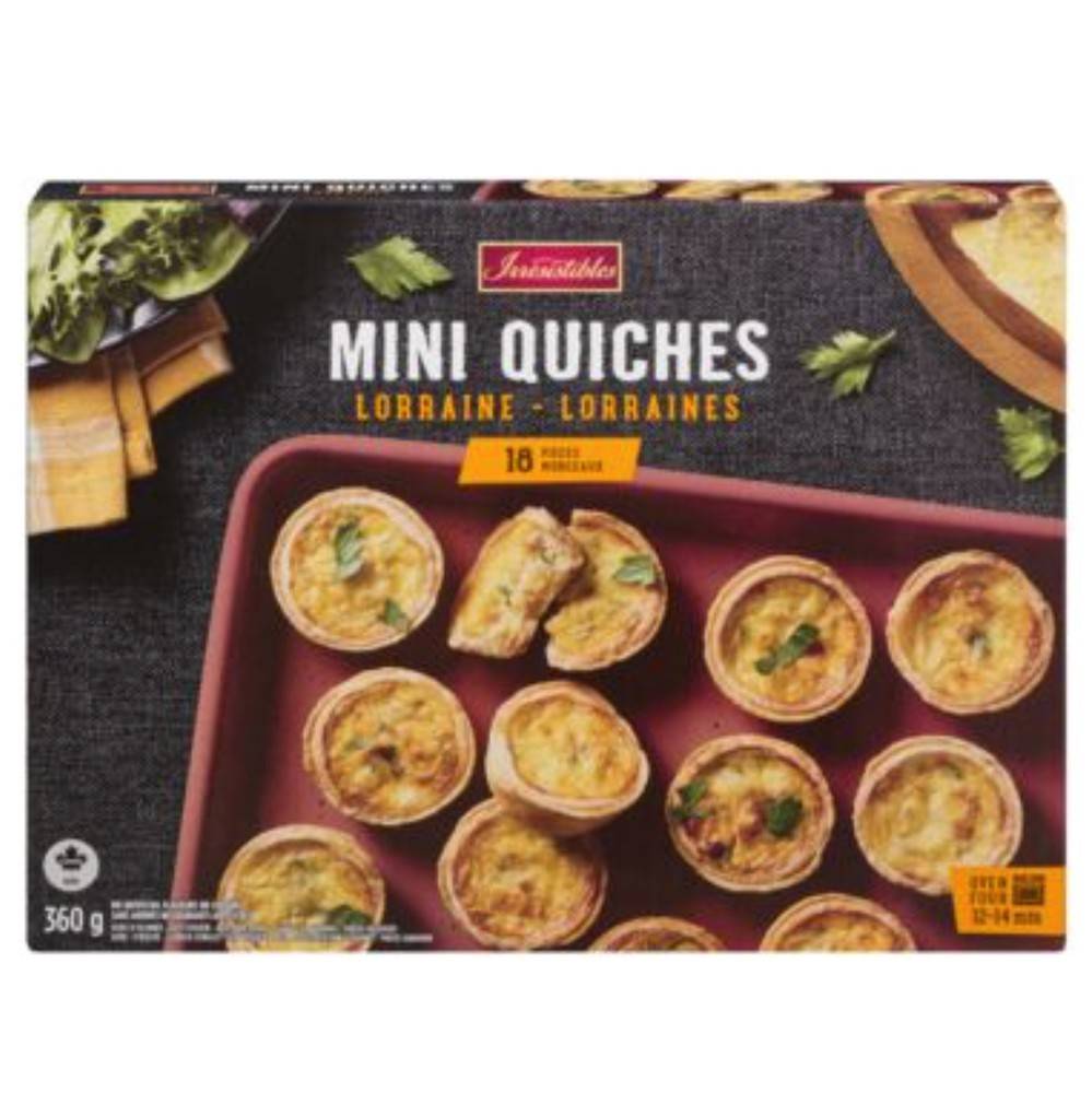 Irresistibles Lorraine Mini Quiche (360 g)