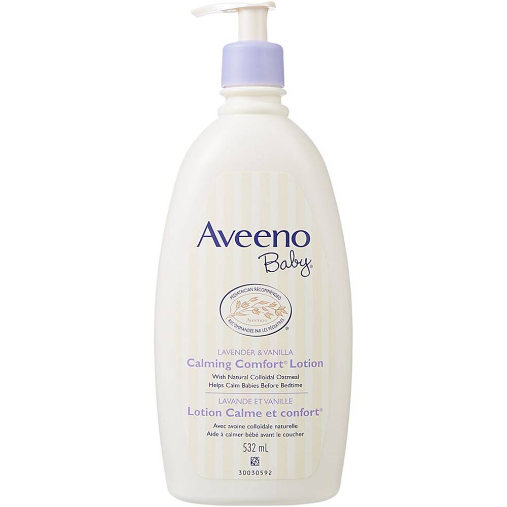 Aveeno Baby Calming Comfort Lotion, Lavender & Vanilla (532 g)