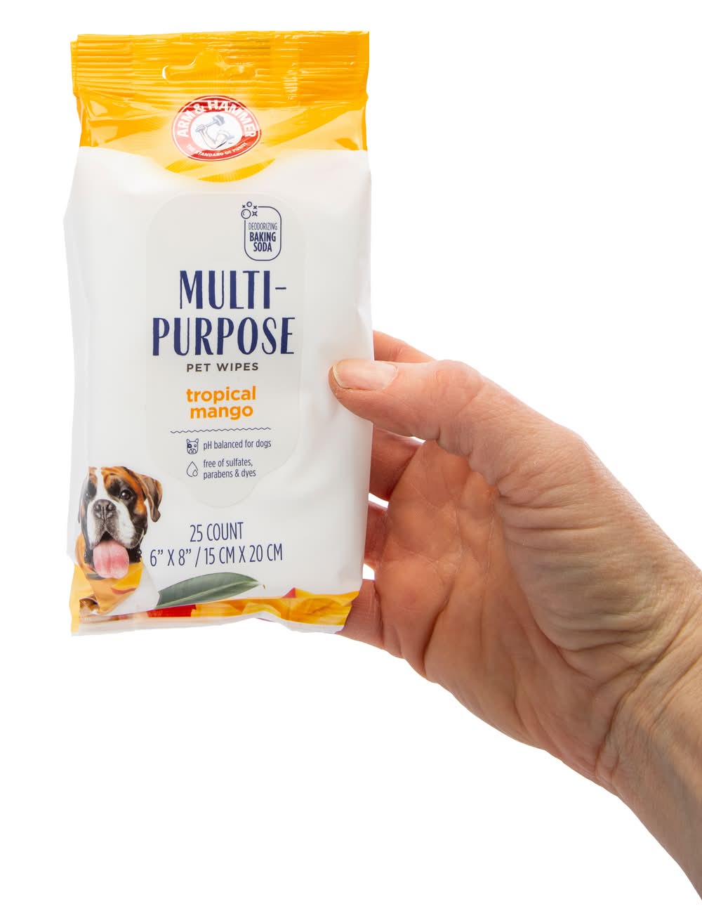 Arm & Hammer™ Multi-Purpose Pet Wipes 25-Count Tropical Mango