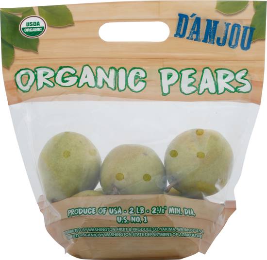 Organic D'anjou Pears (2 lbs)