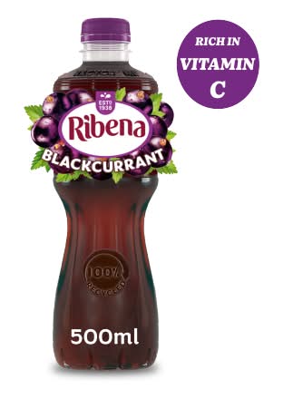 Ribena Blackcurrant, Juice Drink (500ml)