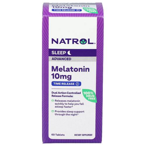 Natrol Advanced Sleep 10 Mg Melatonin