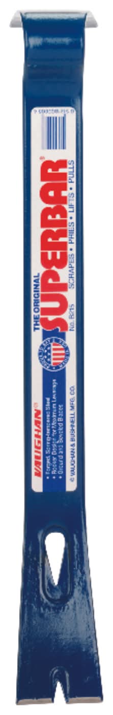 Vaughan 15 In. Flat Claw Pry Bar 1 Pk