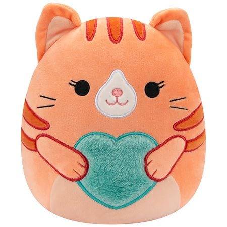 Squishmallows Tabby Cat Holding Heart 11 Inch - 1.0 ea