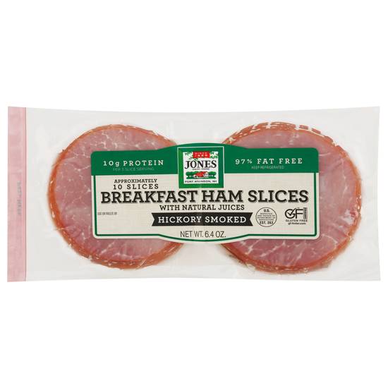 Jones Dairy Farm Hickory Smoked Ham Slices (10 ct)