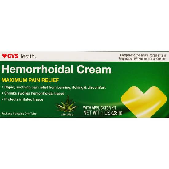 CVS Health Hemorrhoidal Cream, 1 OZ