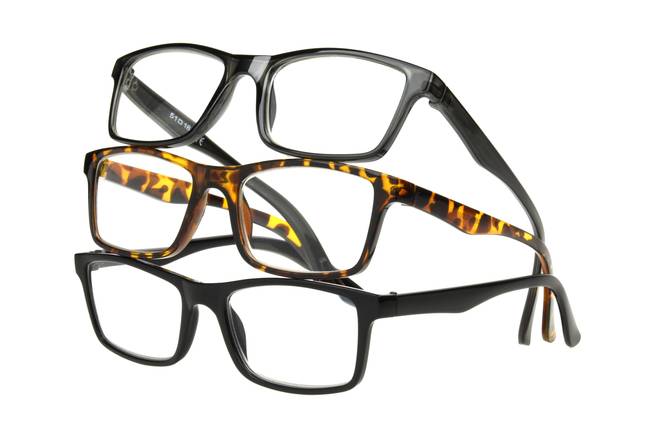 CVS Health TS3000 3-Pack Reading Glasses, 2.75