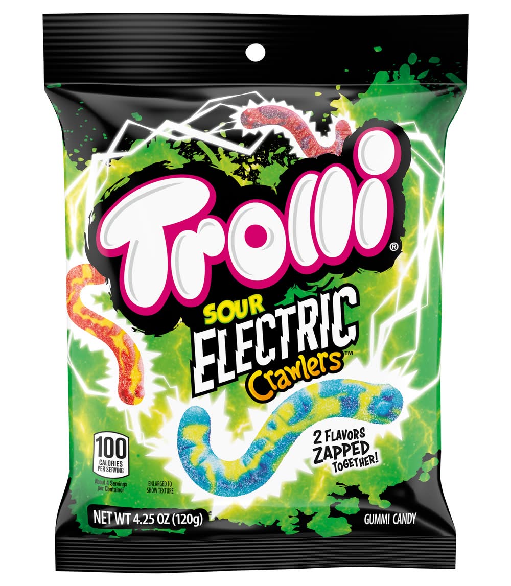 Trolli Electric Crawlers Sour Gummi (4.25 oz)