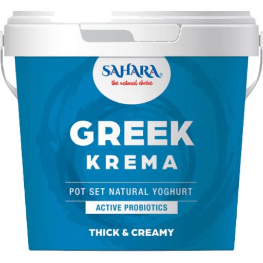 Sahara Natural Greek Yoghurt (1kg)