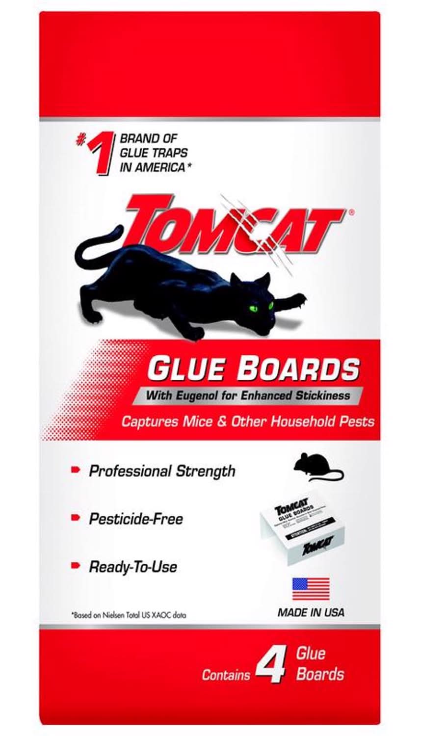 Tomcat Pest Glue Board 4 Pk