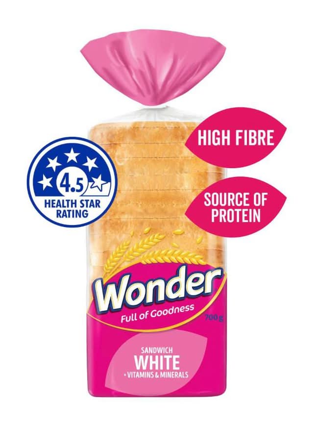 Wonder Sandwich White Bread (700g)