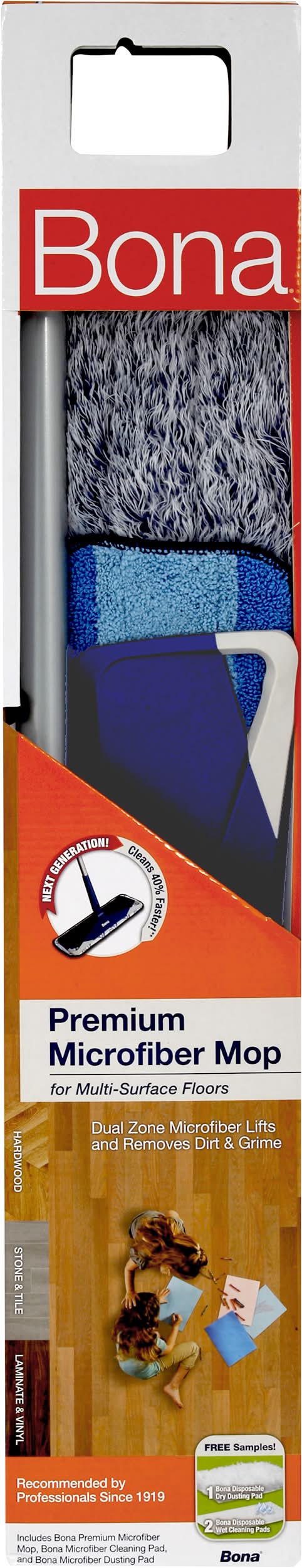 Bona Premium Microfiber Mop Kit (1.4 lbs)