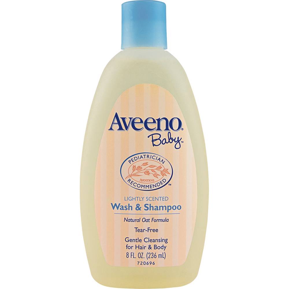 Aveeno Baby Wash And Shampoo 236mL