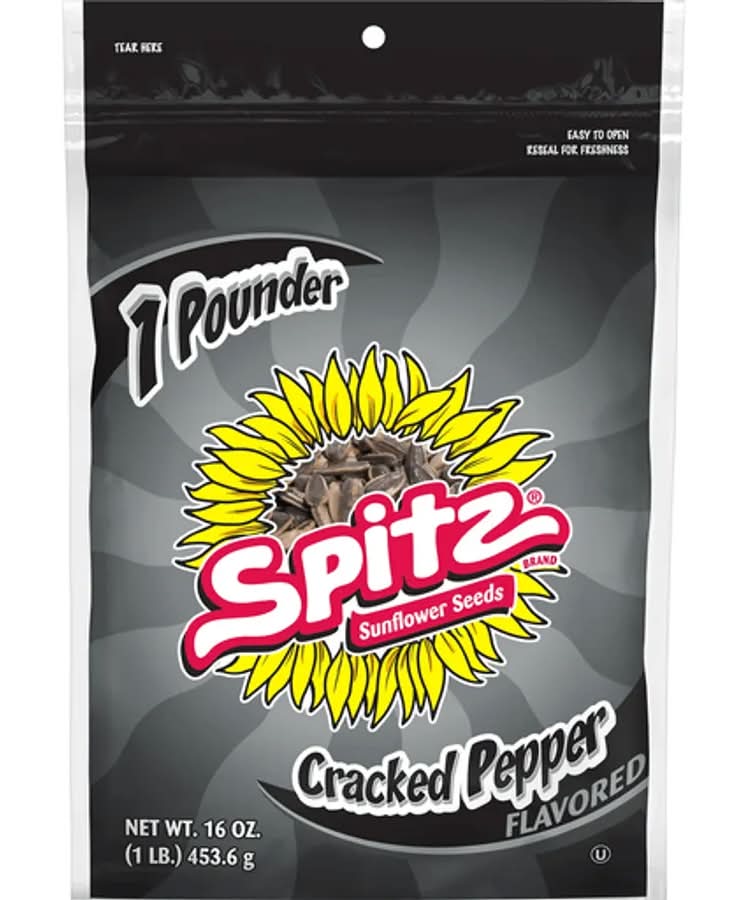 Spitz Cracked Pepper Sunflower Seeds
