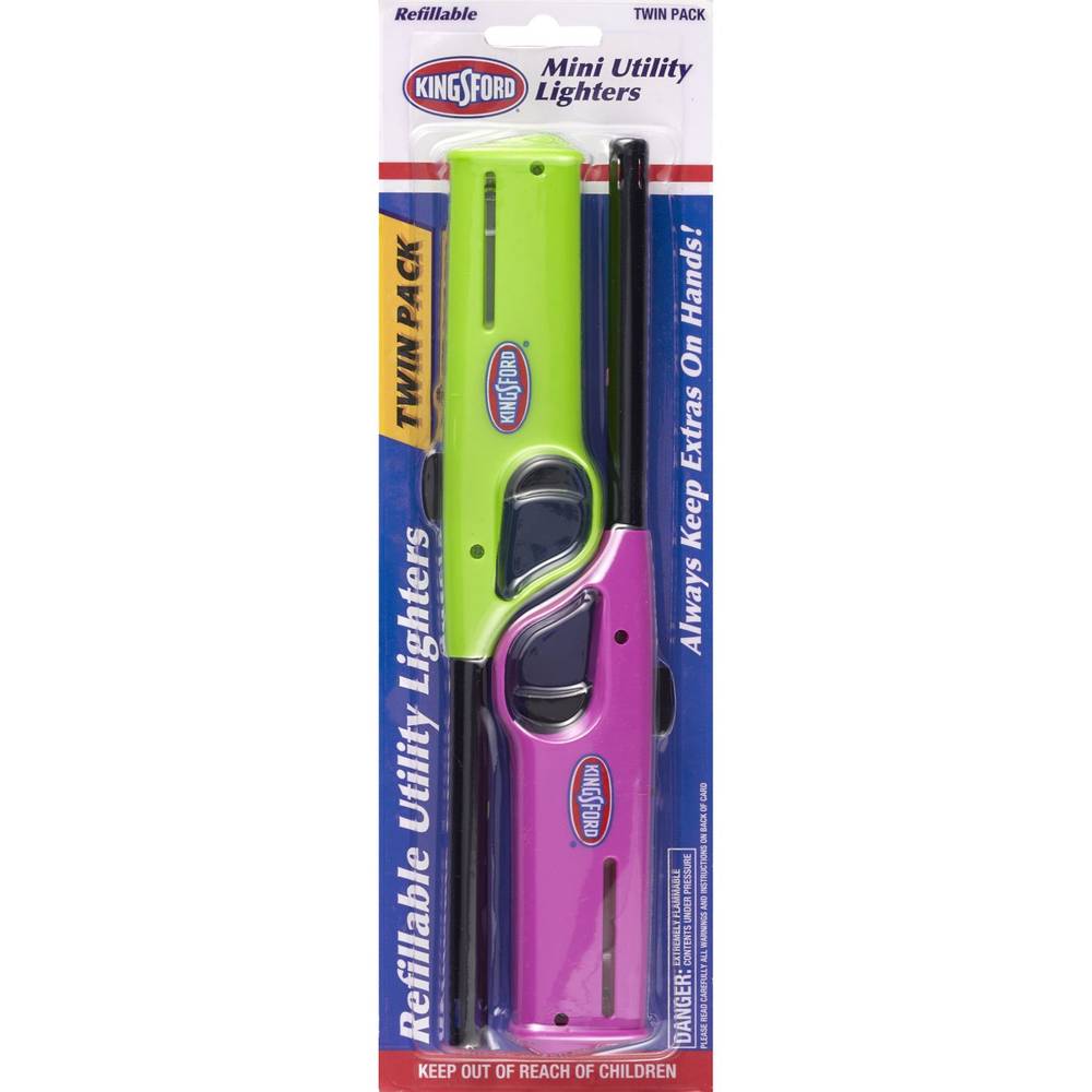 Kingsford Mini Refillable Utility Lighters (2 ct)