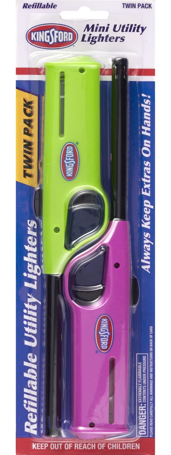 Kingsford Mini Refillable Utility Lighters (2 ct)